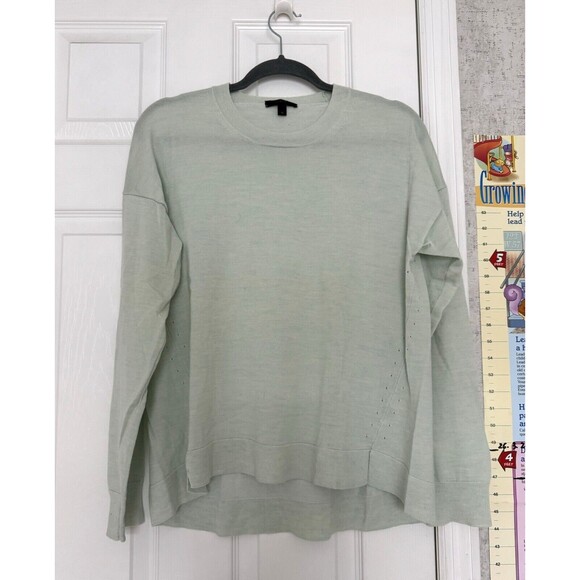 NWOT J.Crew Merino Wool Mint Medium Women’s Sweater - Picture 1 of 8